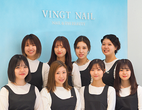 青山のネイルサロン VINGT NAIL スタッフ紹介＆ネイルデザイン情報