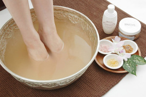 VINGT NAILこだわりフットバス