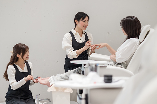 パラジェル施術風景